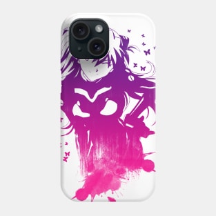 Girl Abstract - Purple Phone Case