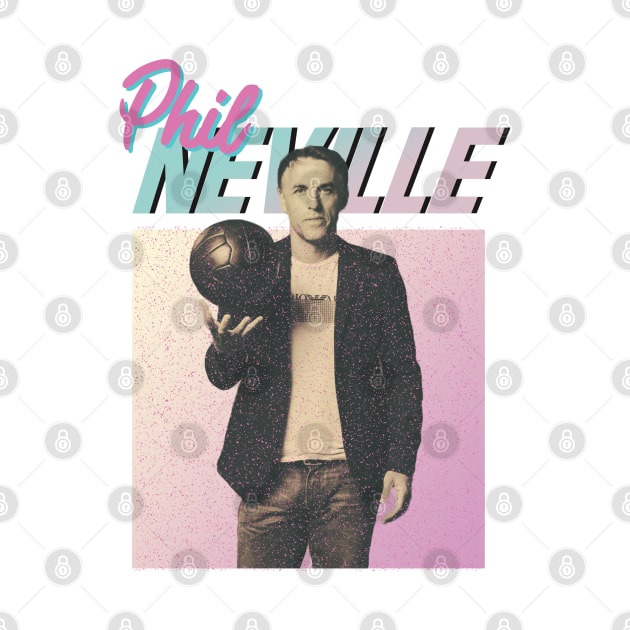 Phil Neville Retro 90s Style Throwback Meme by Hevding