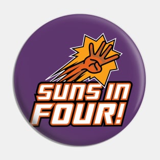 Suns in four! Pin