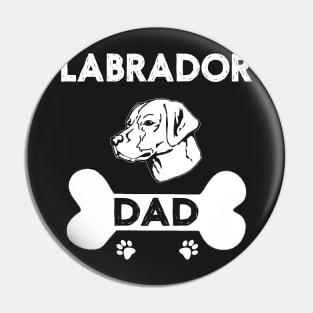 Labrador dad Pin