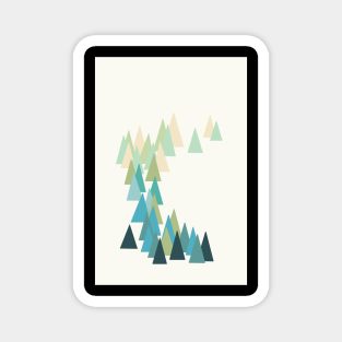 Frosty Forest Magnet