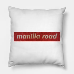 Manilla Road - SIMPLE RED VINTAGE Pillow