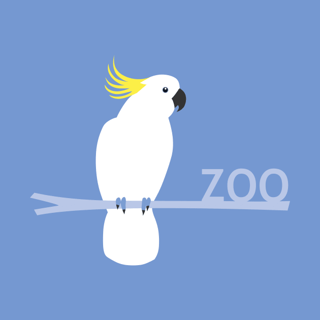 Yellow-crested White Cockatoo by Hayh0