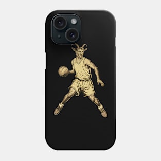 Faun Playing Basketball Phone Case