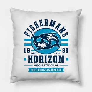 Fishermans Horizon Vintage Pillow