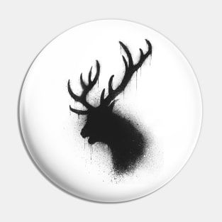 Dark deer Pin