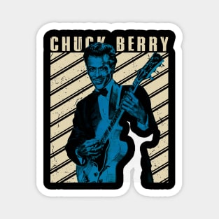 Berry's Bluesy Rhythms on Your Shirt Rock On! Magnet