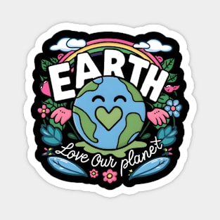 "Embrace Our World: Earth's Loving Care" Magnet