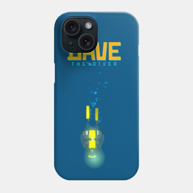 DAVE the diver - underwater_004 Phone Case by Buff Geeks Art