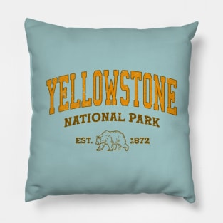 Yellowstone National Park Pillow