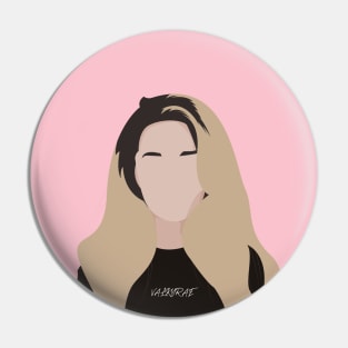 Valkyrae Minimalist Pin