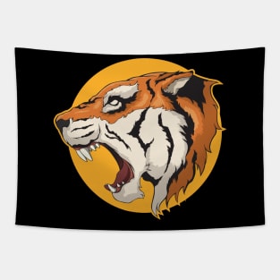 Tiger Head Tapestry