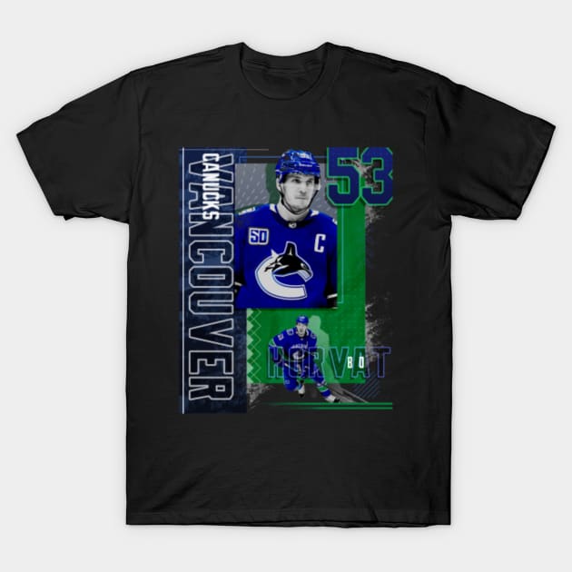 Bo Horvat Vancouver Canucks poster design