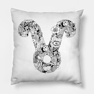 Taurus Zodiac Sign Pillow