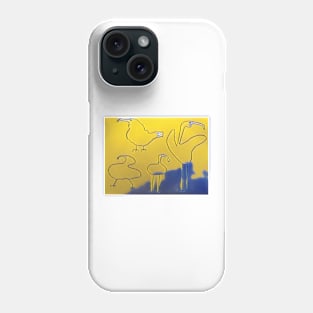 Yellow Birds Phone Case