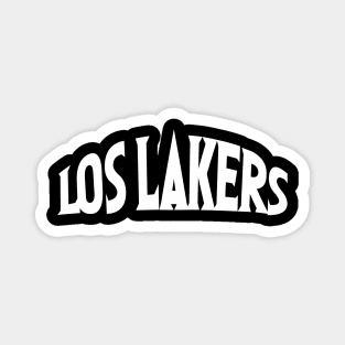 los lakers word Magnet