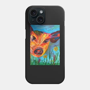 Psychedelic Pig Phone Case