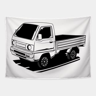 Jdm carry black print 1 Tapestry