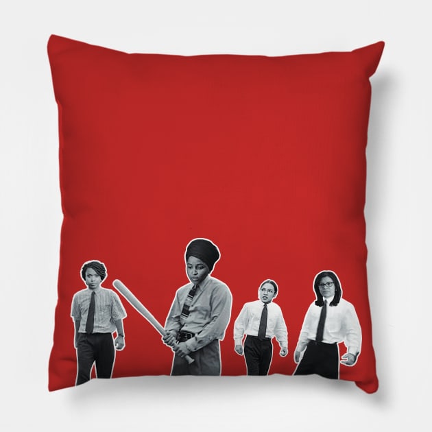 Squad Pillow by DavidCentioli