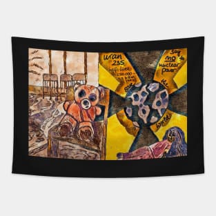 Against Nuclear Power No. 1 Tapestry