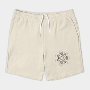 Heptagram (7 sided star) - Awesome Sacred Geometry Design Shorts