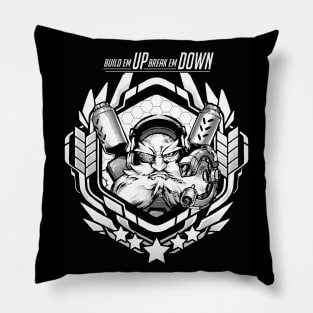 Torbjorn "Build Em Up, Break Em Down" Pillow