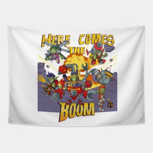 "Here comes the Boom!" Tapestry