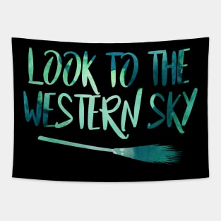 Look to the Western Sky Tapestry