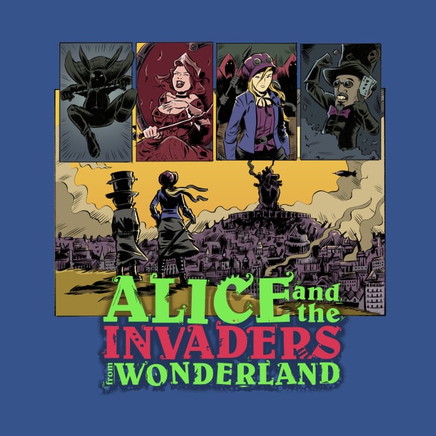 Alice and the Invaders From Wonderland by Bret M. Herholz