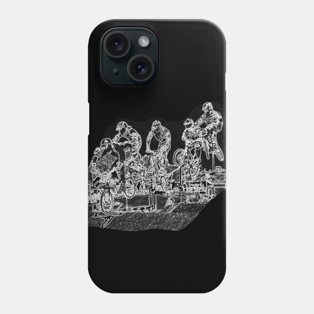 bmx Phone Case by rickylabellevie