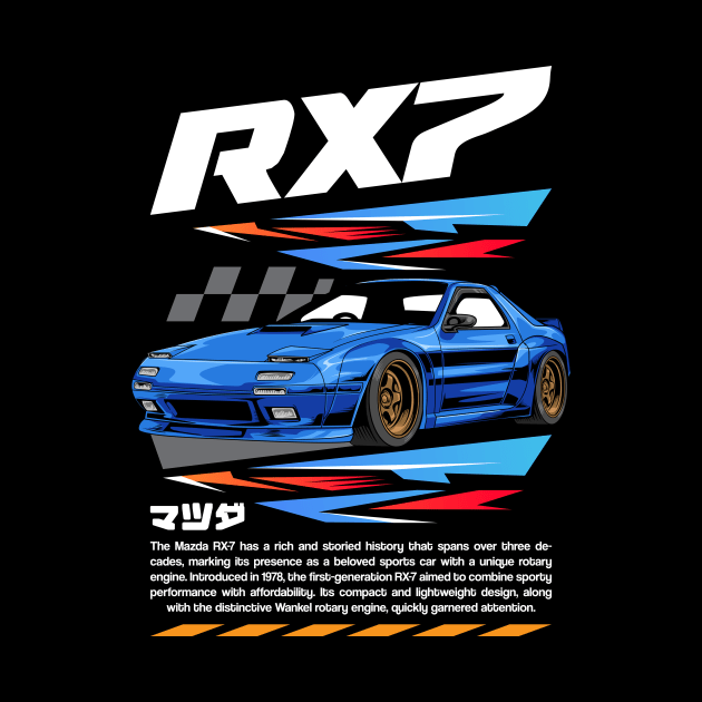 Classic RX7 1989 JDM Car by milatees