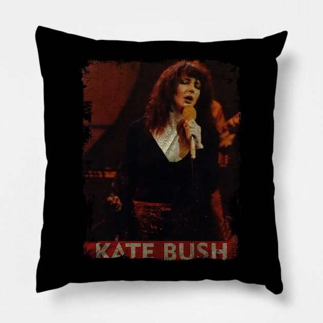 TEXTURE ART- Kate Bush - RETRO STYLE Pillow by ZiziVintage