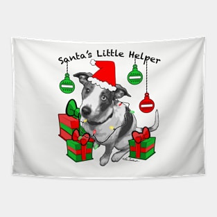 Santa's Little Helper Tapestry