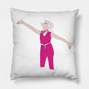 Cowgirl Barbie! Pillow