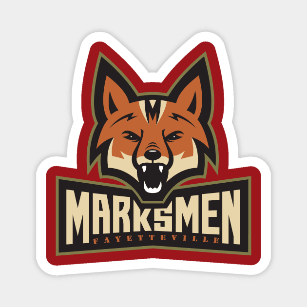 Fayetteville Marksmen Magnet by Briancart