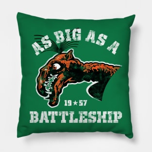 Giant Claw - "Big as a Battleship" Pillow