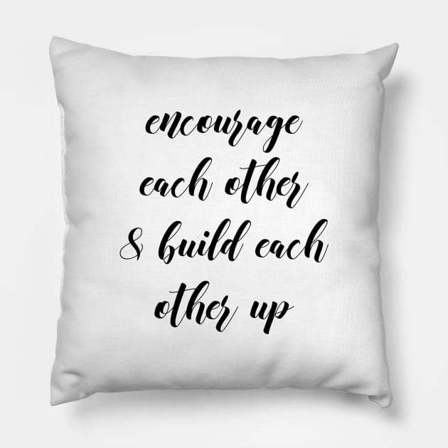 Lewis jesus quote Pillow by Dhynzz