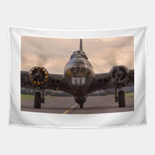 B-17 taxies back Tapestry