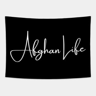 Afghan Life Tapestry