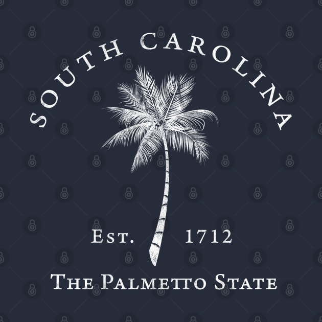 South Carolina SC Palmetto State Old Style by TGKelly