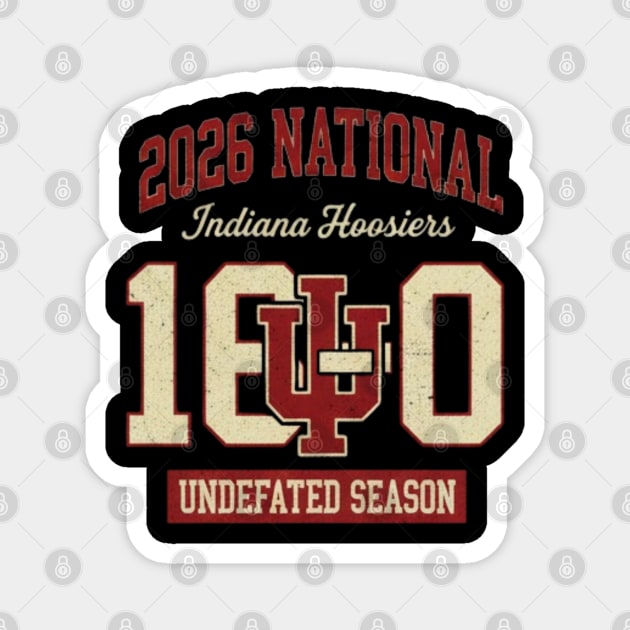 Iu-National-Champions Magnet by dtr_art