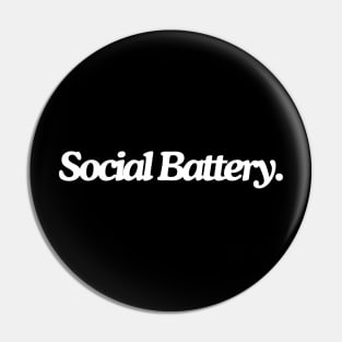social battery Pin