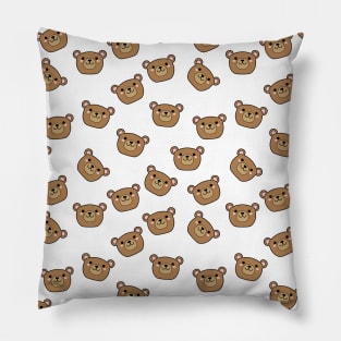 Cute Bear Kawaii Pattern Pillow