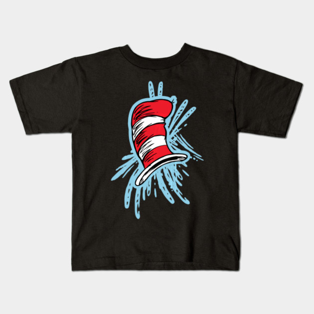 Dr Seuss The Cat Hat Splash T Shirt Dr Seuss The Cat Hat Dr