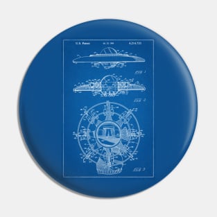 UFO US Patent Pin