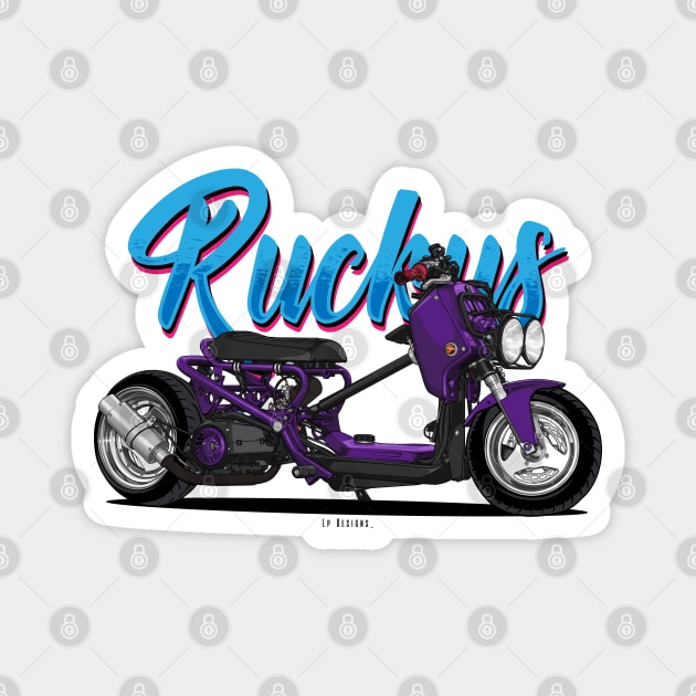 Ruckus Magnet by LpDesigns_