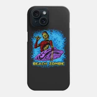 Beach Zombie Phone Case