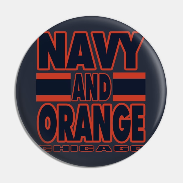 Chicago LYFE Navy and Orange True Football Colors! Pin by OffesniveLine