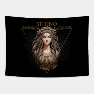 Stheno Immortal Gorgons sisters Tapestry