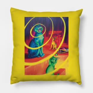 Cosmic Caterwaul Pillow